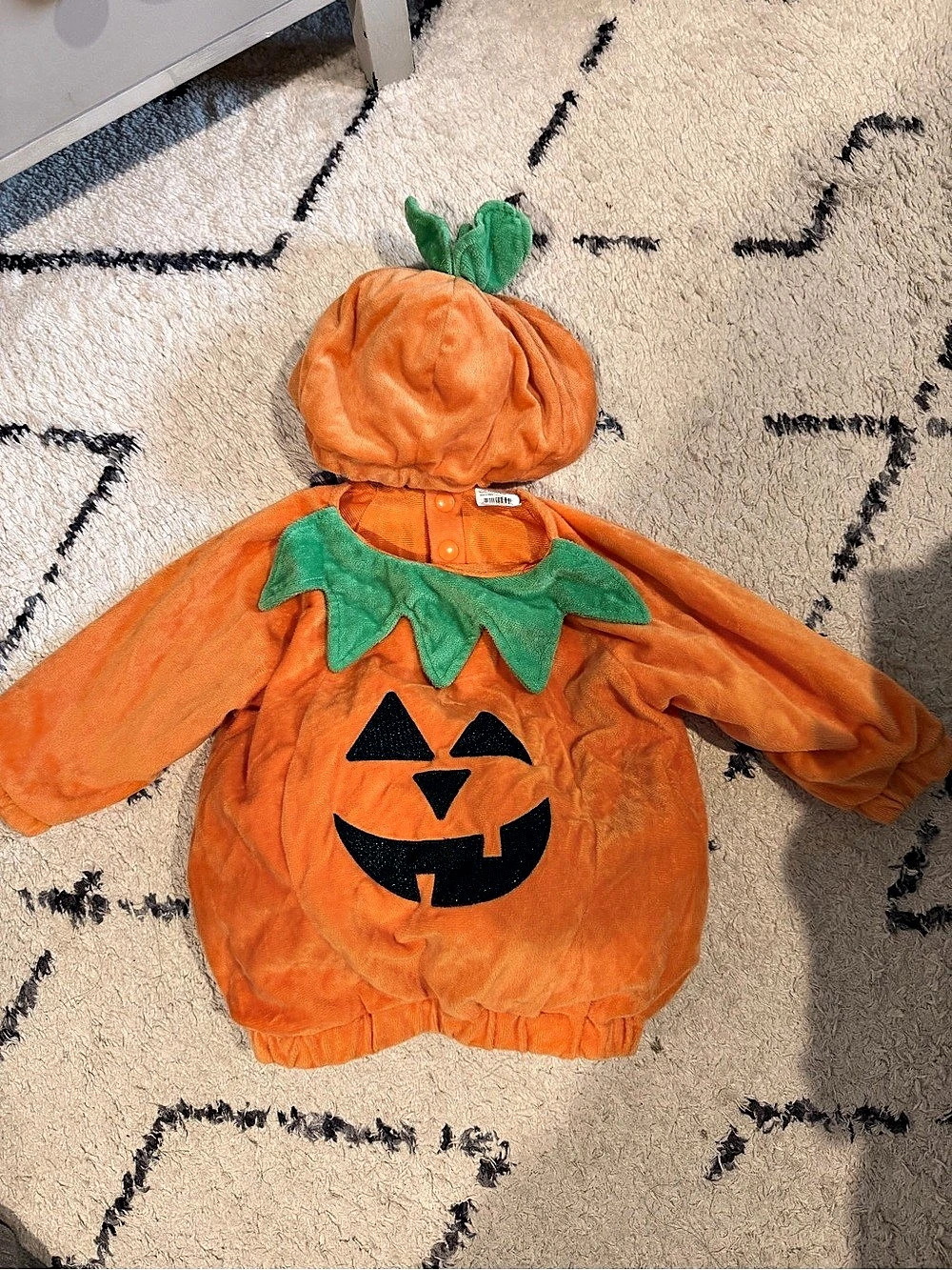 Target Halloween Pumpkin Costume Baby 12-18M